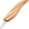 Ergonomic Wood Carving Detail Knife with Wooden Handle