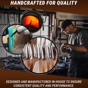 Ergonomic Wood Carving Detail Knife with Wooden Handle - Image 8