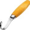 Morakniv Wood Carving Hook Knife with Wooden Handle