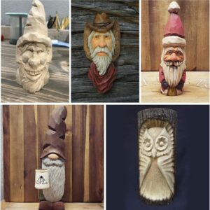 Six Piece Unfinished Basswood Carving Blocks [Wood Crafting Supplies] - Image 7