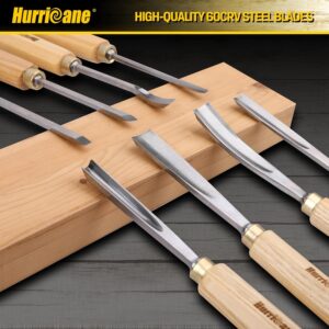 Twelve Piece Wood Carving Chisel Tool Set With Canvas Roll - Image 3