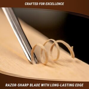 Wooden Handle V Gouge Chisel Tool [Crafting/Carving] - Image 5