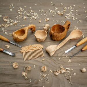 Wooden Handle V Gouge Chisel Tool [Crafting/Carving] - Image 8